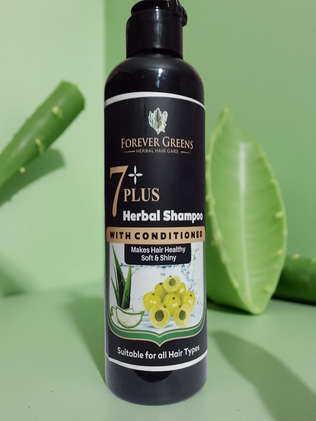 services-03 7 Plus Herbal Shampoo 350 Ml